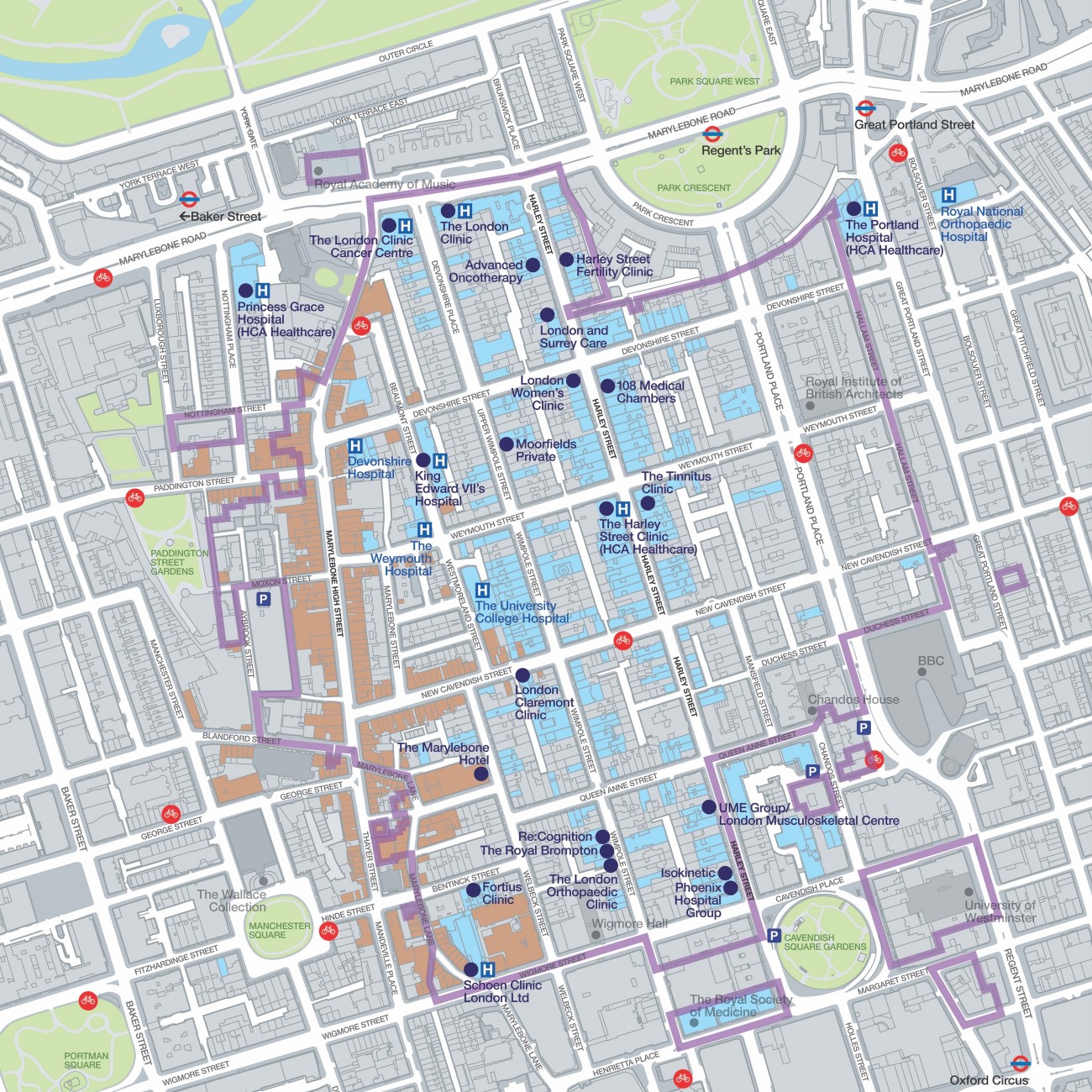 Harley Street London Map Healthcare Report: The Future Of Harley Street - Diplomat Magazine