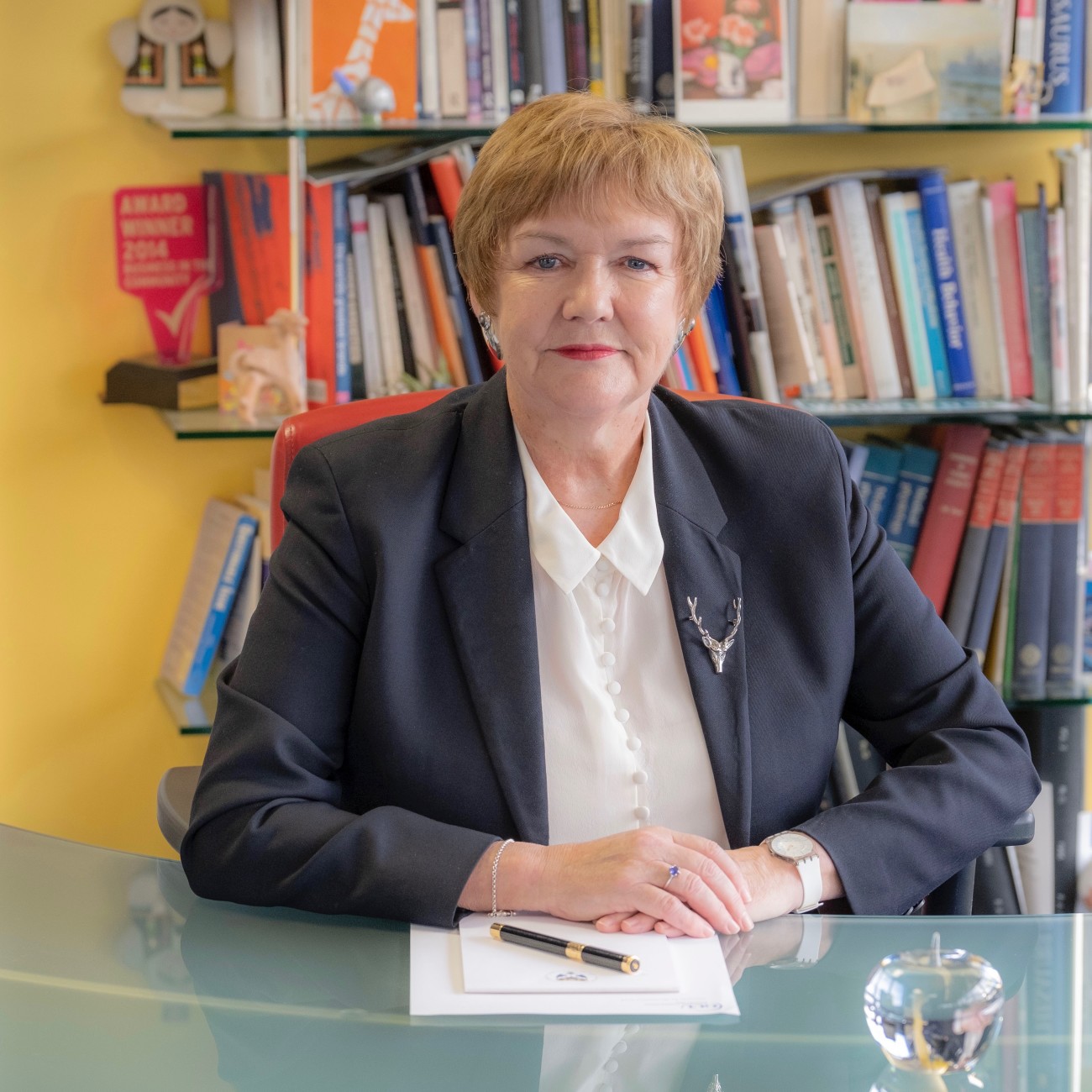 Pamela Gillies, CBE, FRSA, FAcSS, FRSE Principal/Vice-Chancellor of Glasgow Caledonian University
Pic Peter Devlin